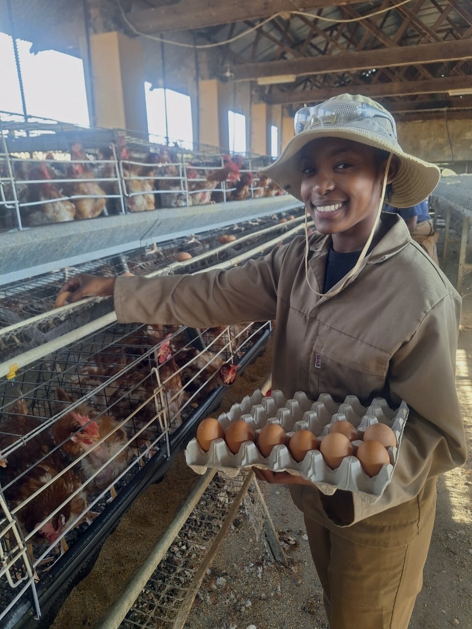Lady in farming